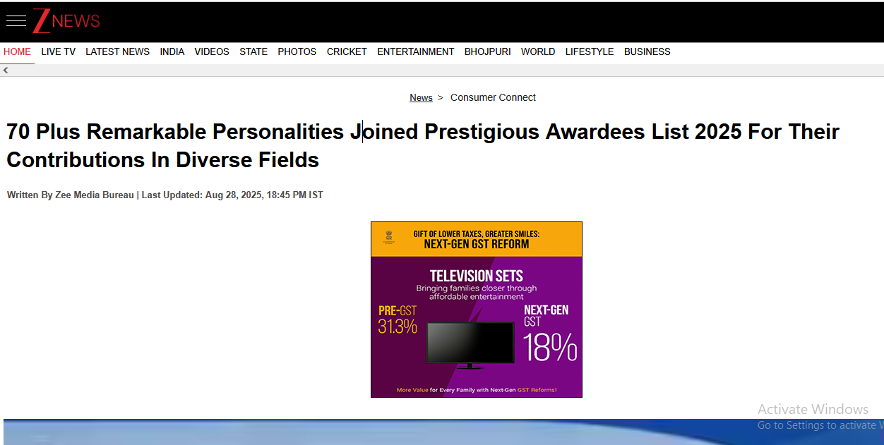 70 Plus Remarkable Personalities Joined Prestigious Awardees List 2025 For Their Contributions In Diverse Fields